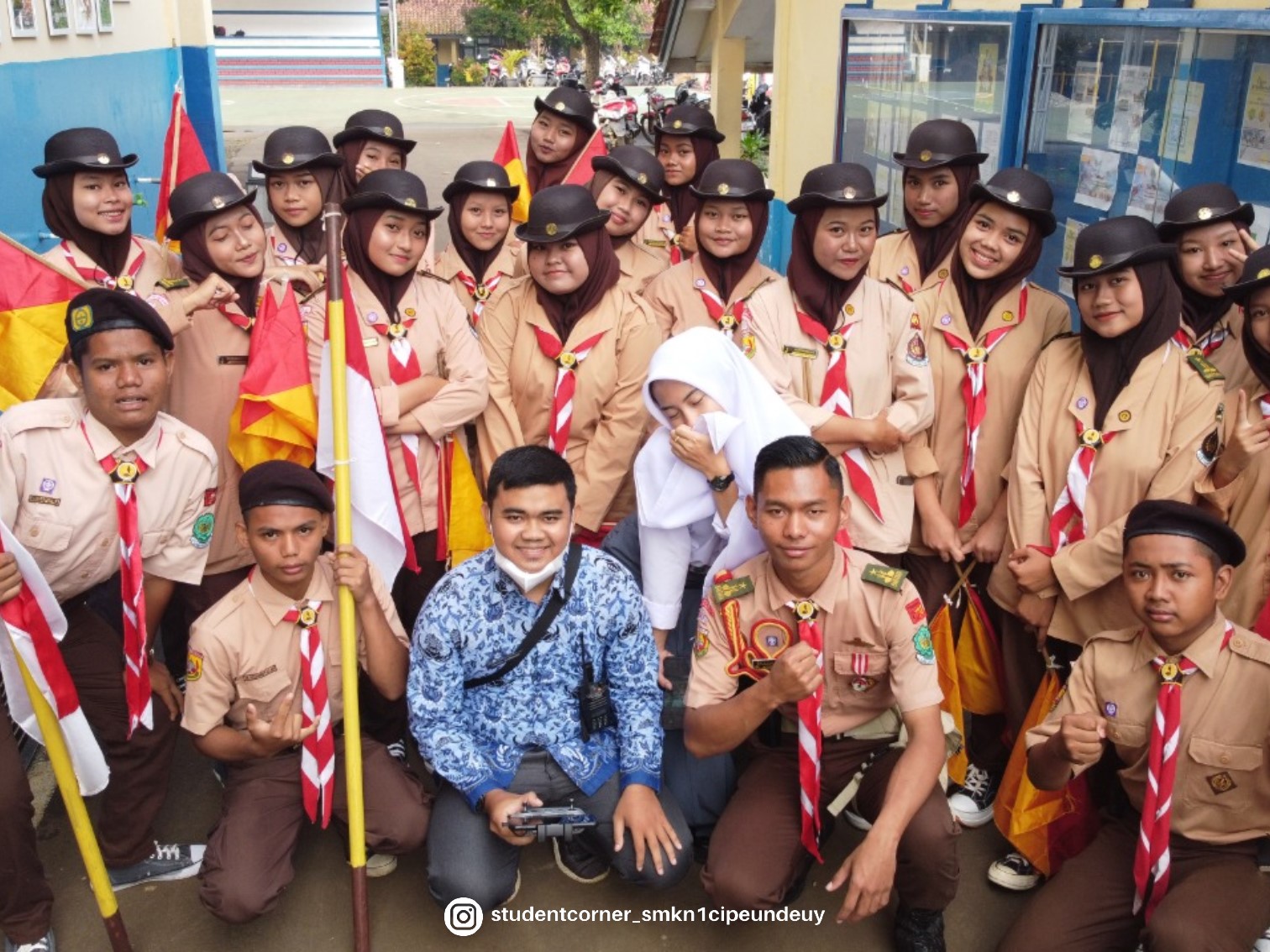 PRAMUKA SMKN 1 CIPEUNDEUY