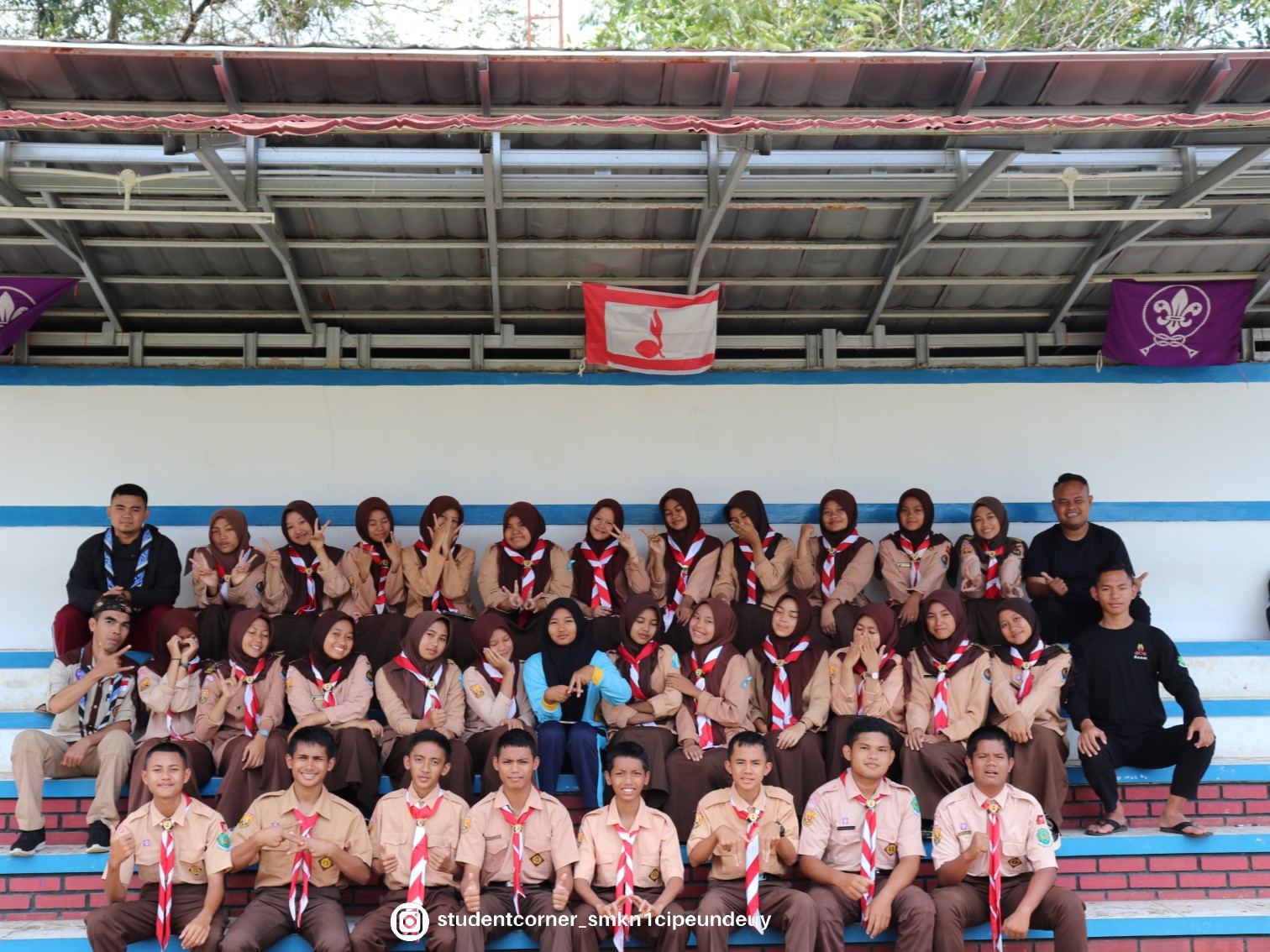 Penempuhan Masa Tamu SMKN 1 CIPEUNDEUY Ambalan Sangkuriang-Dayang Sumbi periode 2022-2023