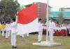 Pengibaran  Bendera 17 Agustus SMKN 1 Cipeundeuy Tahun 2022
