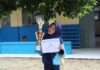 Juara Pertama Volly SMKN 1 Cipeundeuy Antar kelas tahun 2022