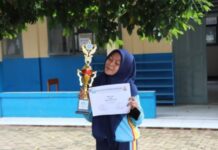 Juara Pertama Volly SMKN 1 Cipeundeuy Antar kelas tahun 2022